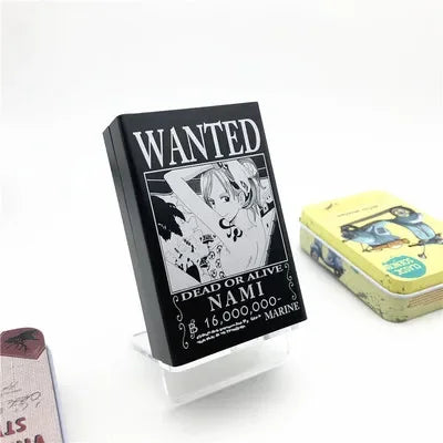 'WANTED' One Piece Cigarette Cases Flames Vault