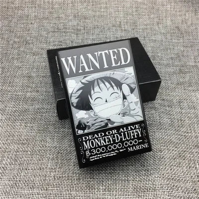 'WANTED' One Piece Cigarette Cases Flames Vault