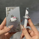 New Butane Gas Lighter DIY Hello Kitty Cigarette Box Inflatable Lighter Compact and High Beauty Creative Gift for Boyfriend Flames Vault